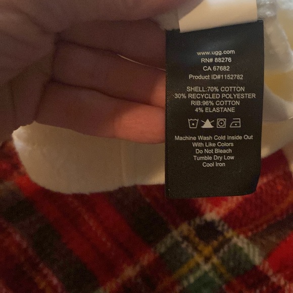 UGG KIYAH MIXED SHORT SLEEVE TOP - Picture 6 of 7